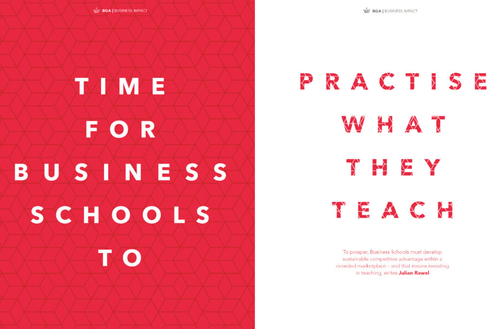 Business Impact Front Cover January 2019 - Practice what you teach