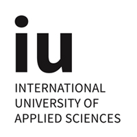 IU INTERNATIONAL UNIVERSITY OF APPLIED SCIENCES Icon Logo