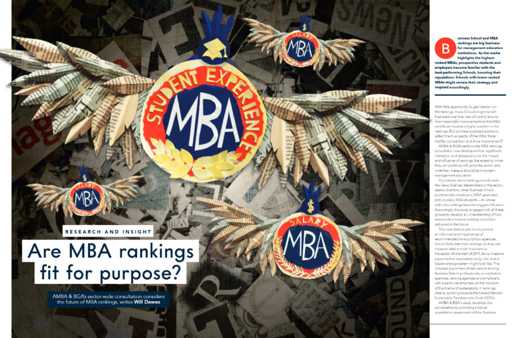 Business Impact Front Cover November 2019 - MBA Rankings