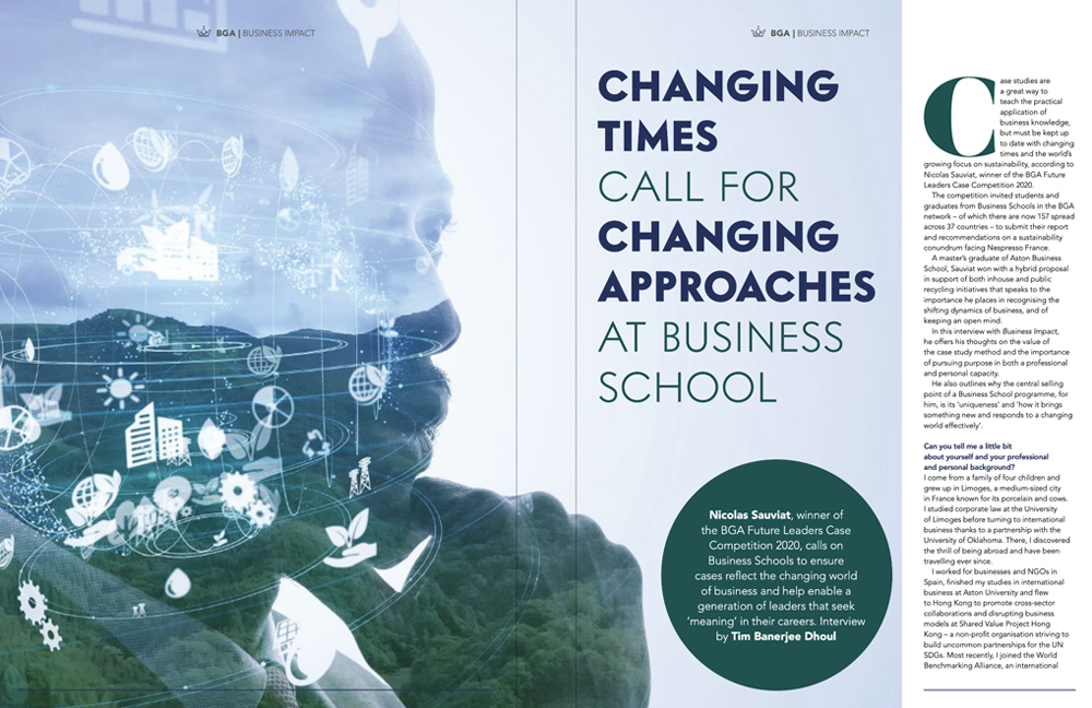 Business Impact Front Cover May 2021- Changing times