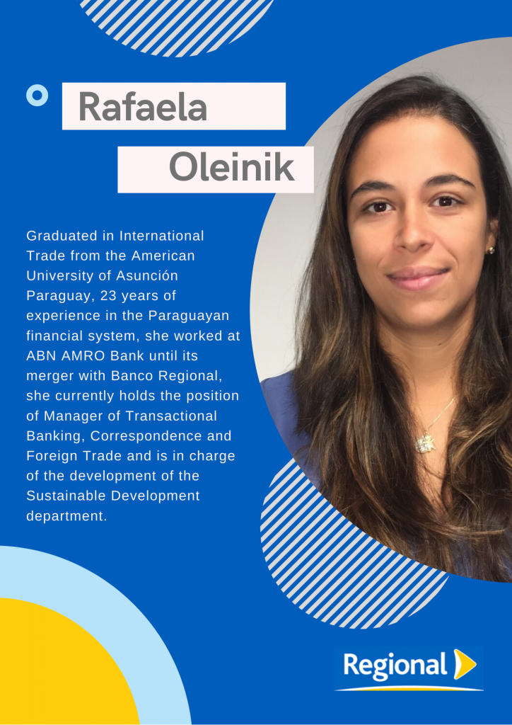 Rafaela Oleinik, Manager of Transactional Banking.