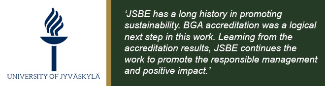 JSBE Case Study, the next logaical step was BGA Accreditation