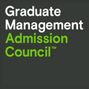 Graduate Management Admission Council (GMAC) logo.
