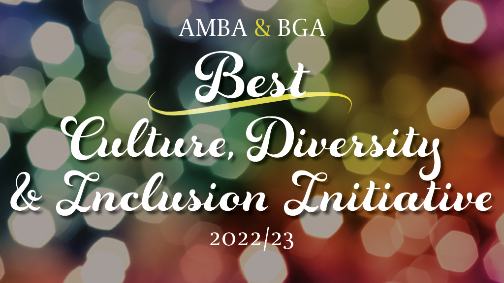 Best Culture, Diversity & Inclusion Initiative, AMBA & BGA Excellence Awards 22-23.