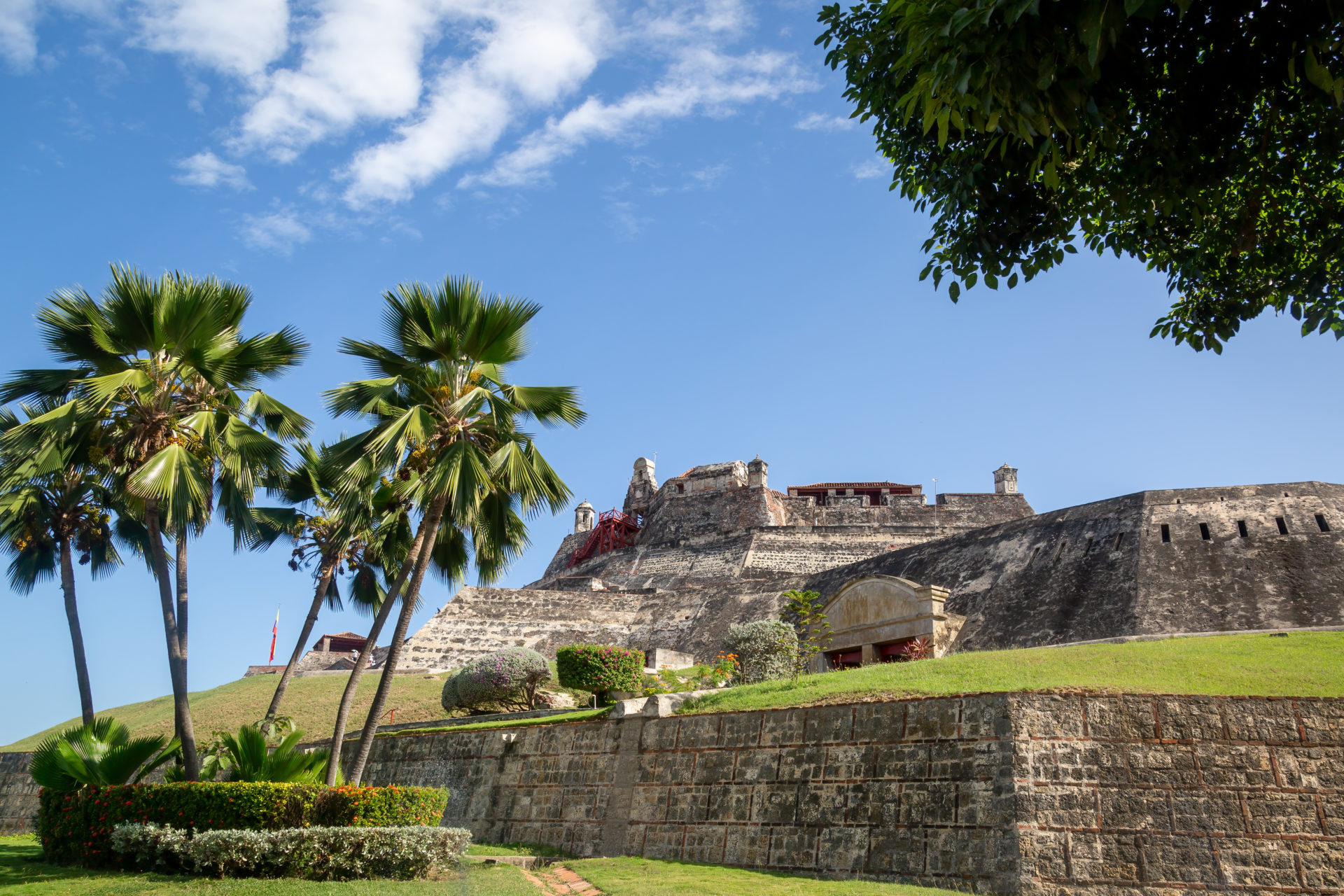Castillo San Felipe de Barajas in Cartagena Columbia