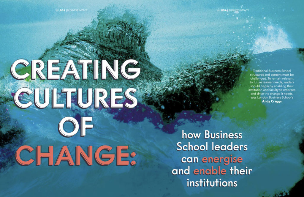 Business Impact Front Cover August 2022 - Creating cultures of change
