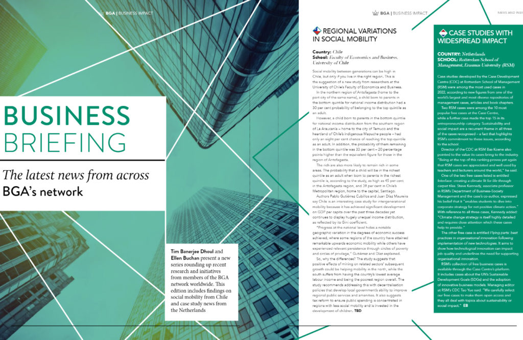Business Impact Front Issue 2023 - business briefing