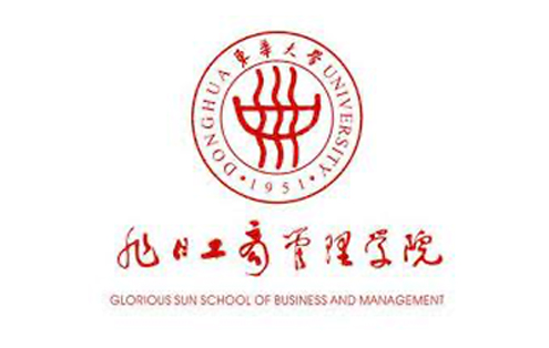 DONGHUA UNIVERSITY, GLORIOUS SUN SCHOOL OF BUSINESS AND MANAGEMENT logo