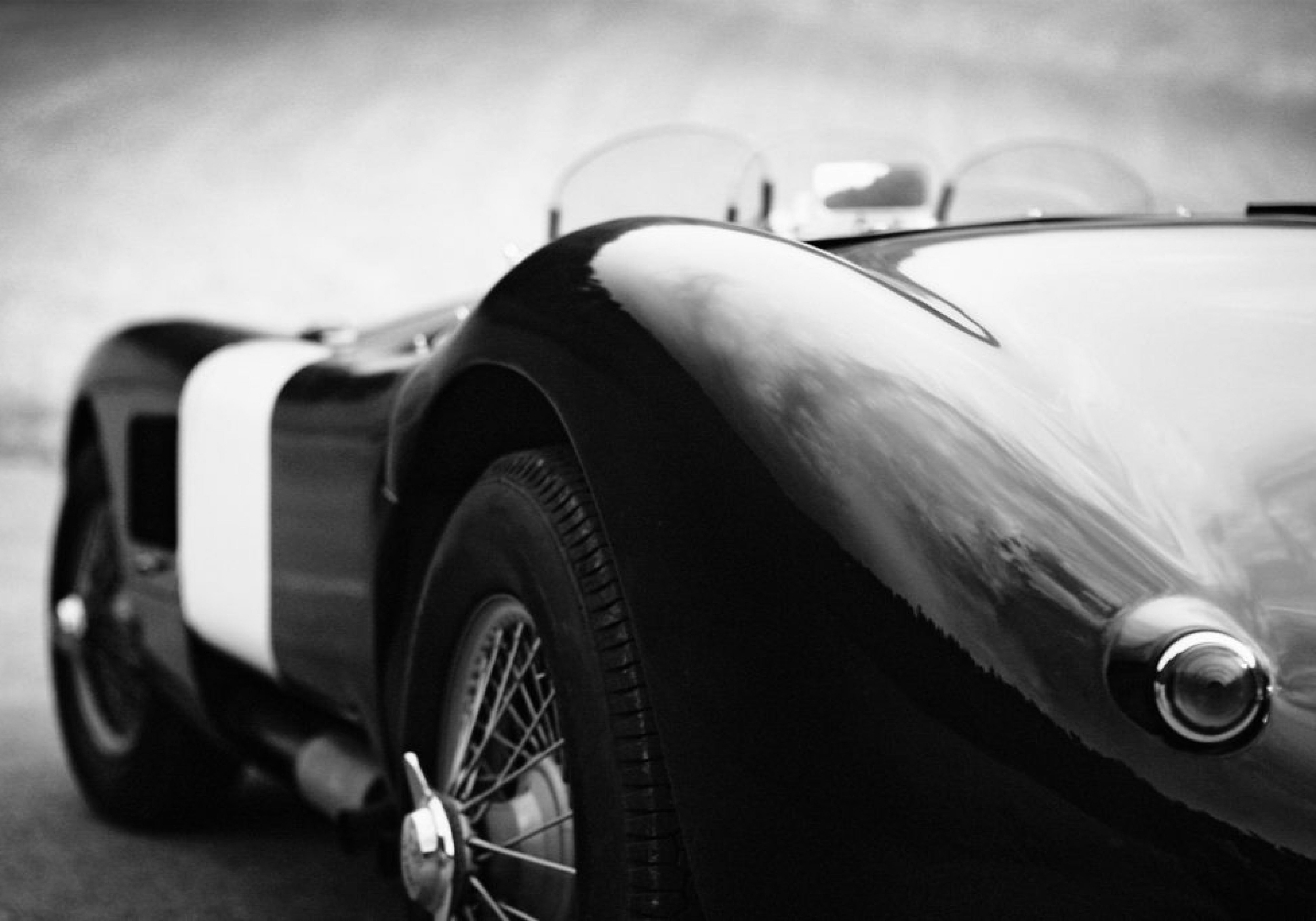 AMBA & BGA Excellence Awards - BGA Student of the Year Awards 2022 black and white vintage theme image of a sports car.